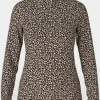 Marc Cain Sports Knitwear | Gifts Under £250^Long Sleeved Turtleneck Top In Leo Print XS 48.52 J36