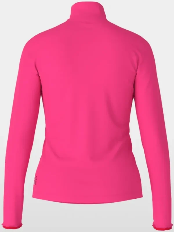 Marc Cain Sports Knitwear | Gifts Under £100^Long Sleeved Turtleneck Top In Pink XS 48.18 J18 Col