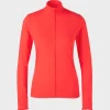 Marc Cain Sports Tops | Gifts Under £50^Polo Neck Top in Campari Colour VS 48.27 J18 COL 278