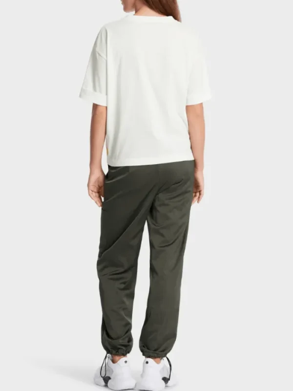 Marc Cain Sports Tops | T-Shirts^Printed T Shirt With Rhinestones WS 48.01 J42 Col 110