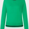 Marc Cain Sports Knitwear | Gifts Under £250^Rethink Together Crew Necked Green Jumper XS 41.55 M8