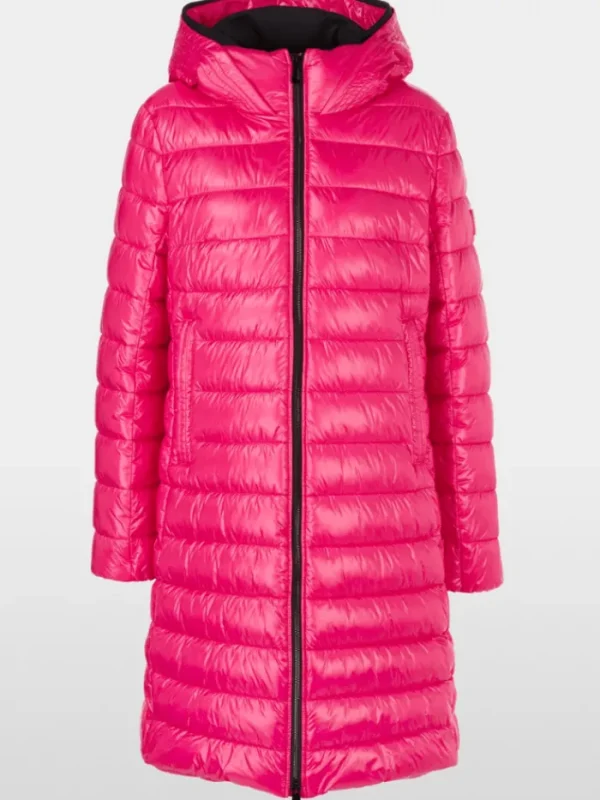 Marc Cain Sports Coats And Jackets | Puffers And Gilets^Rethink Together Padded Coat In Dragon Fruit XS 11.05