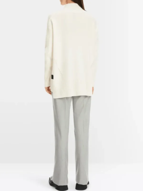 Marc Cain Sports Knitwear | Luxury Gifts^Rethink Together Turtleneck Jumper In Off White XS 41