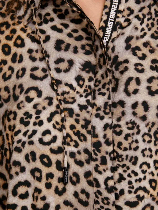 Marc Cain Sports Denim | Tops^Rethink Together Oversized Blouse In Leopard Print YS