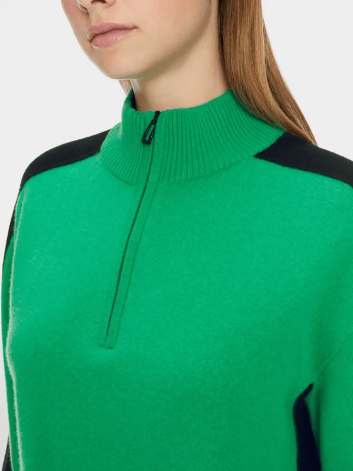 marc_cain_sports_rethink__3-4.webp Marc Cain Sports Dresses | Gifts Under £250^Rethink Together Knit Dress In Green XS 21.24 M63 Col