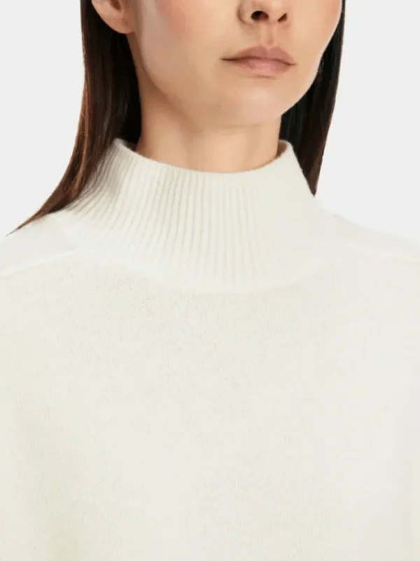 Marc Cain Sports Knitwear | Luxury Gifts^Rethink Together Turtleneck Jumper In Off White XS 41