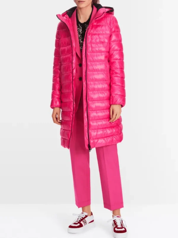 Marc Cain Sports Coats And Jackets | Puffers And Gilets^Rethink Together Padded Coat In Dragon Fruit XS 11.05