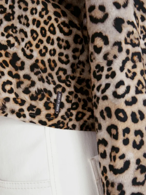 Marc Cain Sports Denim | Tops^Rethink Together Oversized Blouse In Leopard Print YS
