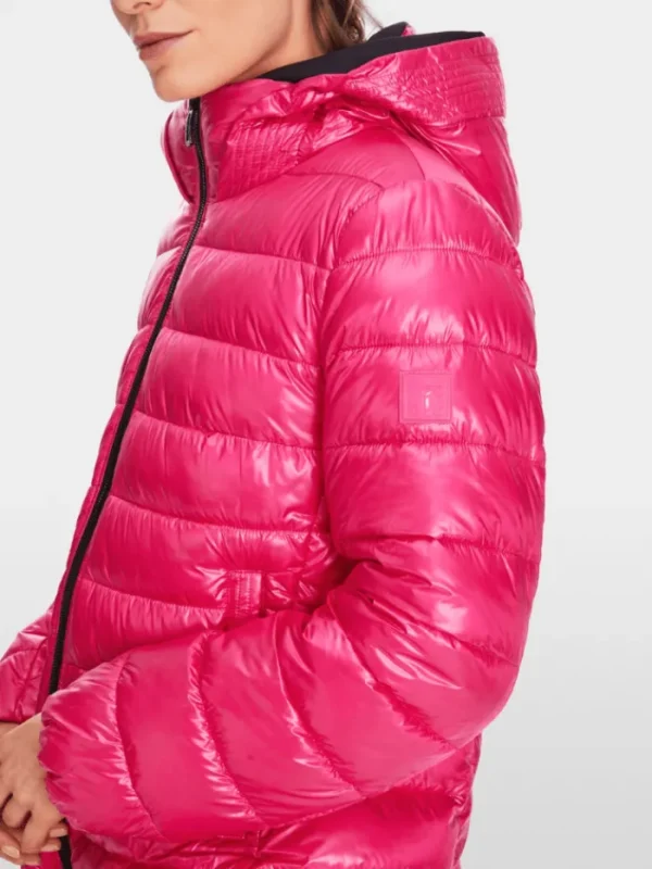 Marc Cain Sports Coats And Jackets | Puffers And Gilets^Rethink Together Padded Coat In Dragon Fruit XS 11.05