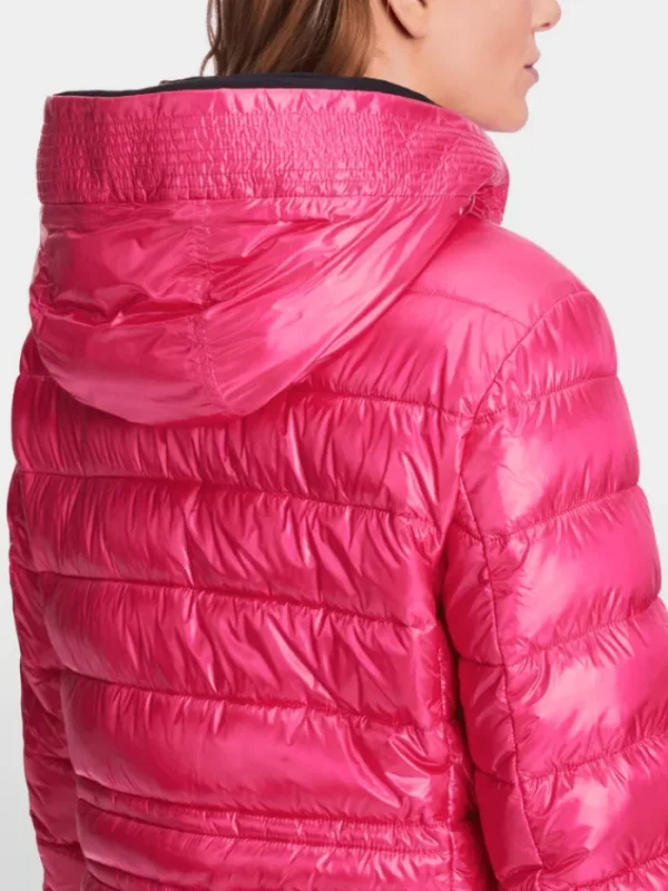 Marc Cain Sports Coats And Jackets | Puffers And Gilets^Rethink Together Padded Coat In Dragon Fruit XS 11.05