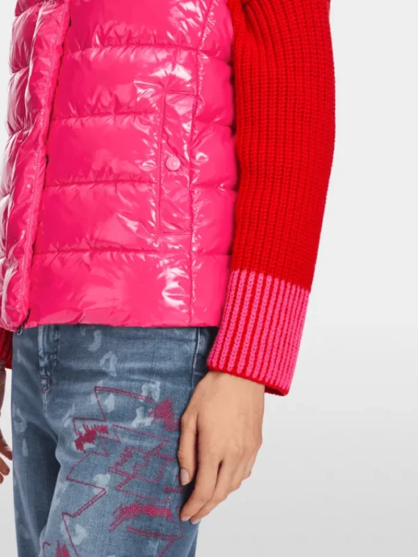 Marc Cain Sports Coats And Jackets | Puffers And Gilets^Shiny Quilted Gilet XS 37.03 W36 Col 244