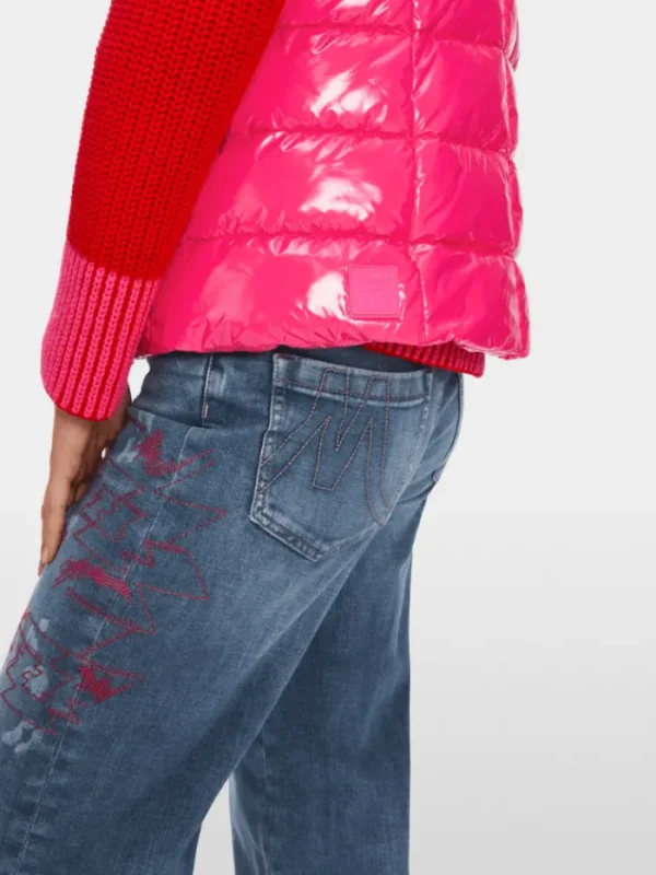 Marc Cain Sports Coats And Jackets | Puffers And Gilets^Shiny Quilted Gilet XS 37.03 W36 Col 244