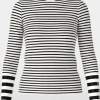 Marc Cain Sports Tops | Gifts Under £250^Striped Long Sleeved Top XS 48.17 J23 COL 190