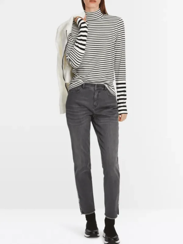 Marc Cain Sports Tops | Gifts Under £250^Striped Long Sleeved Top XS 48.17 J23 COL 190