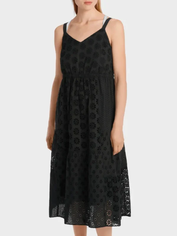 Marc Cain Sports Dresses | Gifts Under £250^Summer Dress With Eyelet Embroidery WS 21.37 W35 COL