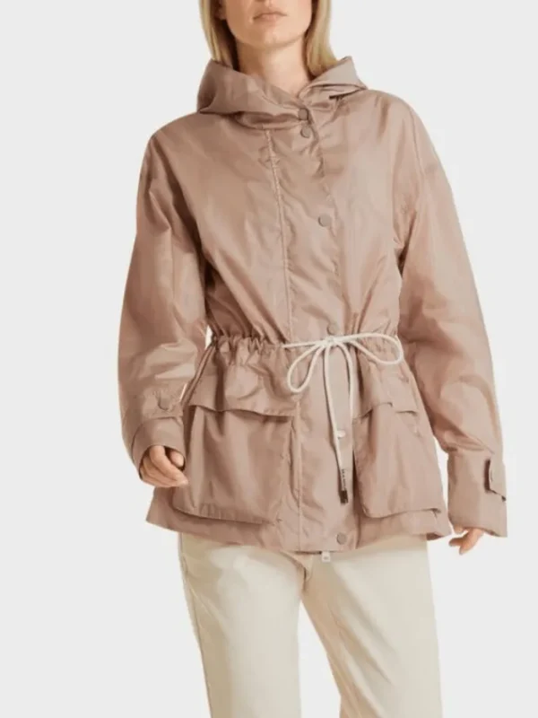 Marc Cain Sports Coats And Jackets | Gifts Under £100^T Sand Hooded Coat SS 12.04 W78 COL 208