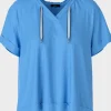 Marc Cain Sports Sweatshirts And T-Shirts | Tops^Top In Bright Azure WS 55.07 J67 COL 363