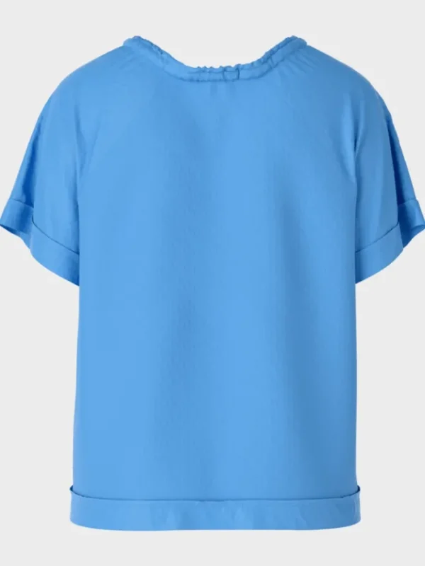 Marc Cain Sports Sweatshirts And T-Shirts | Tops^Top In Bright Azure WS 55.07 J67 COL 363