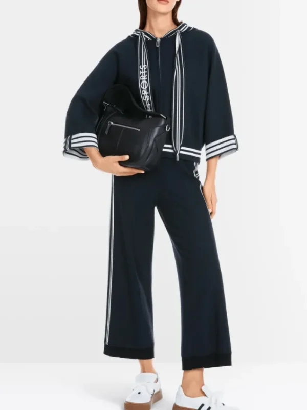 Marc Cain Sports Coats And Jackets | Sweatshirts And T-Shirts^Women's Cardigan Jacket With Hood YS 39.05 M57 Col 39