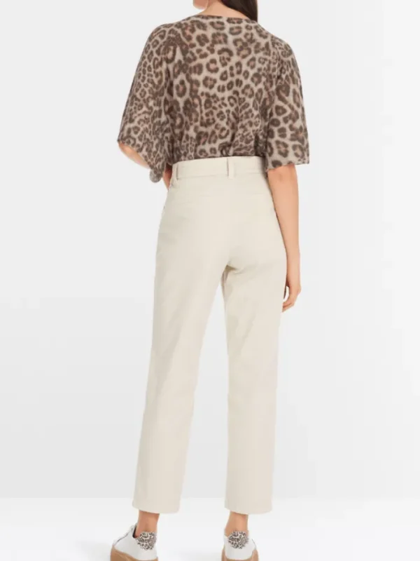 Marc Cain Sports Trousers | Gifts Under £250^Women's FRANCA Feminine Fit Trousers In Stone YS 81.3