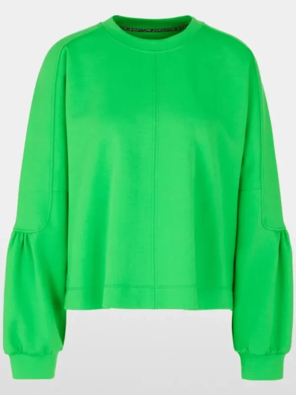 Marc Cain Sports Loungewear | Sweatshirts And T-Shirts^Women's Kimono Style Sweatshirt In Apple Green YS 44.