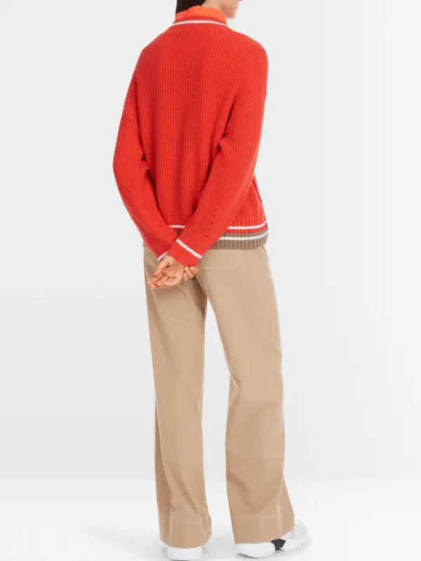 Marc Cain Sports Knitwear | Luxury Gifts^Women's Knitted Jumper In Campari YS 41.08 M19 COL 27