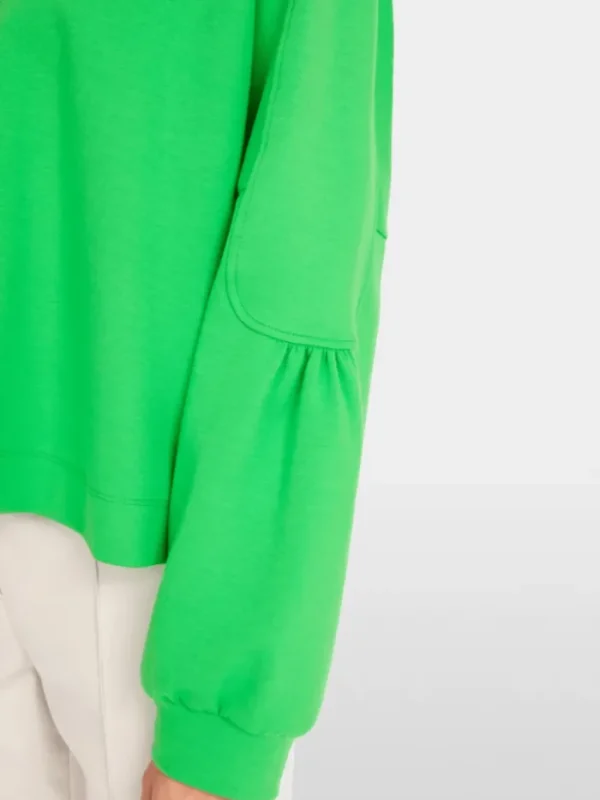 Marc Cain Sports Loungewear | Sweatshirts And T-Shirts^Women's Kimono Style Sweatshirt In Apple Green YS 44.