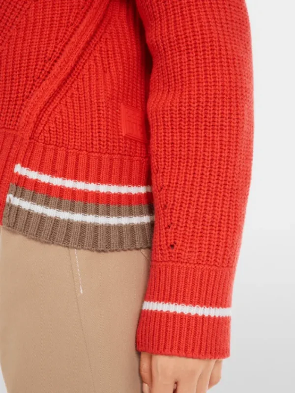 Marc Cain Sports Knitwear | Luxury Gifts^Women's Knitted Jumper In Campari YS 41.08 M19 COL 27