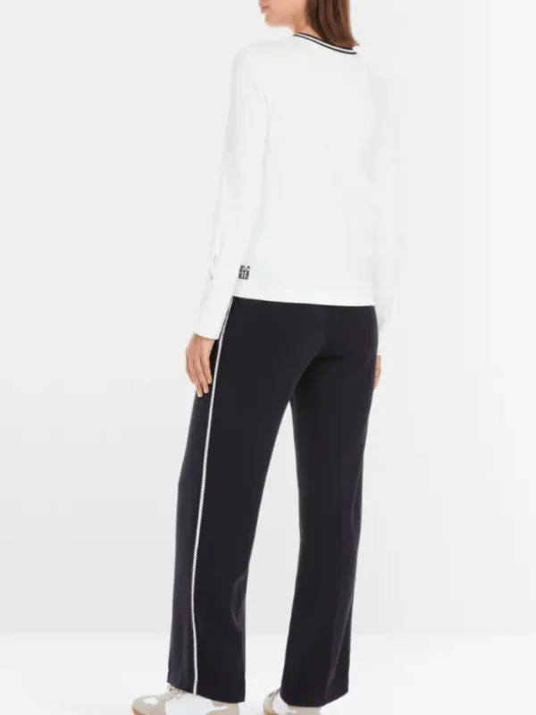 Marc Cain Sports Tops | Gifts Under £250^Women's Long Sleeved Top In Cotton Rib YS 48.15 J11 C