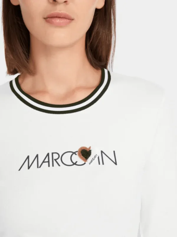 Marc Cain Sports Tops | Gifts Under £250^Women's Long Sleeved Top In Cotton Rib YS 48.15 J11 C