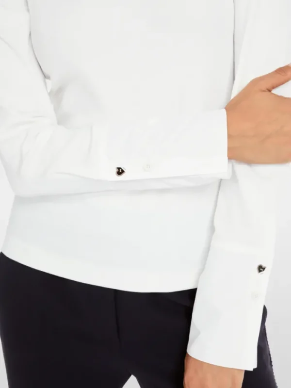 Marc Cain Sports Tops | Gifts Under £250^Women's Long Sleeved Top In Cotton Rib YS 48.15 J11 C