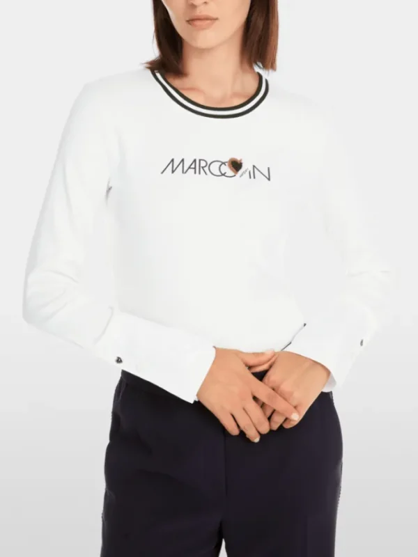 Marc Cain Sports Tops | Gifts Under £250^Women's Long Sleeved Top In Cotton Rib YS 48.15 J11 C