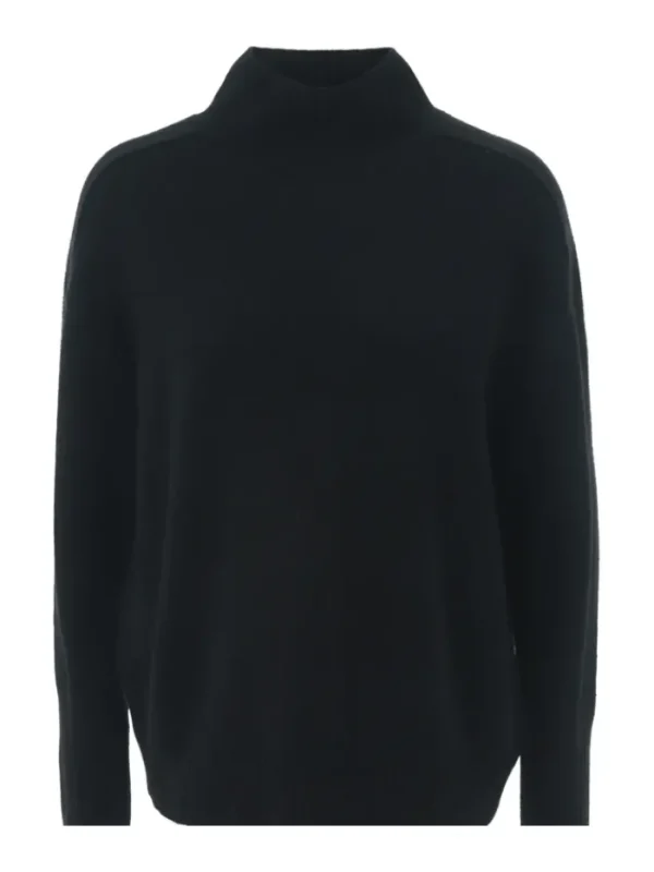 Marc Cain Sports Knitwear | Luxury Gifts^Women's Rethink Together Turtleneck Jumper In Black X
