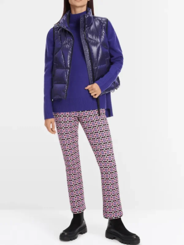 Marc Cain Sports Knitwear | Luxury Gifts^Women's Rethink Together Turtleneck Jumper In Violet