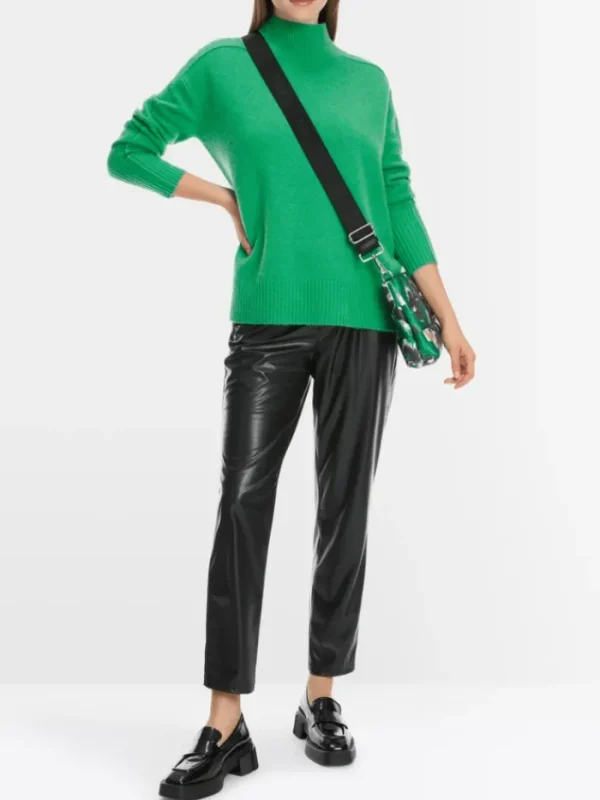 Marc Cain Sports Knitwear | Luxury Gifts^Women's Rethink Together Turtleneck Jumper In Green X