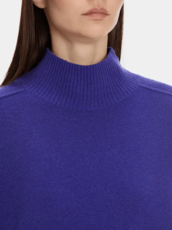 Marc Cain Sports Knitwear | Luxury Gifts^Women's Rethink Together Turtleneck Jumper In Violet