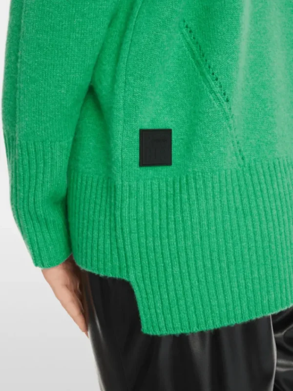 Marc Cain Sports Knitwear | Luxury Gifts^Women's Rethink Together Turtleneck Jumper In Green X