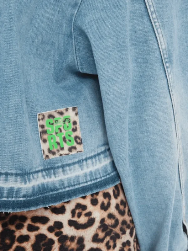 Marc Cain Sports Coats And Jackets | Denim^Women's Rethink Together Blue Wash Denim Jacket YS 31