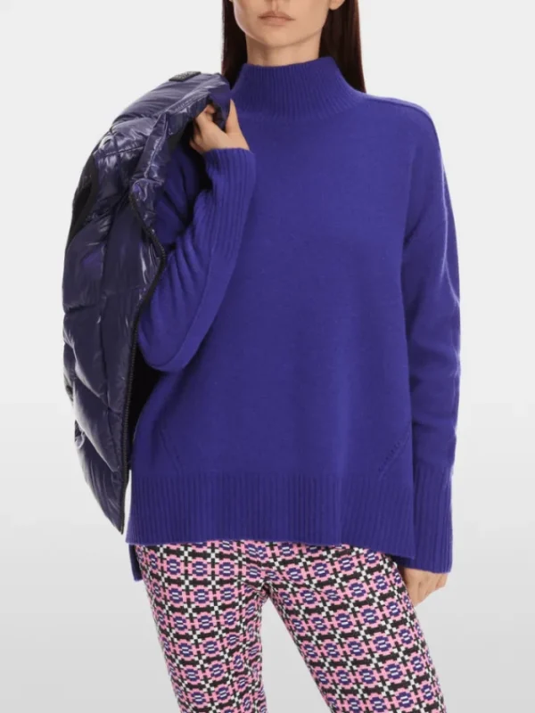 Marc Cain Sports Knitwear | Luxury Gifts^Women's Rethink Together Turtleneck Jumper In Violet
