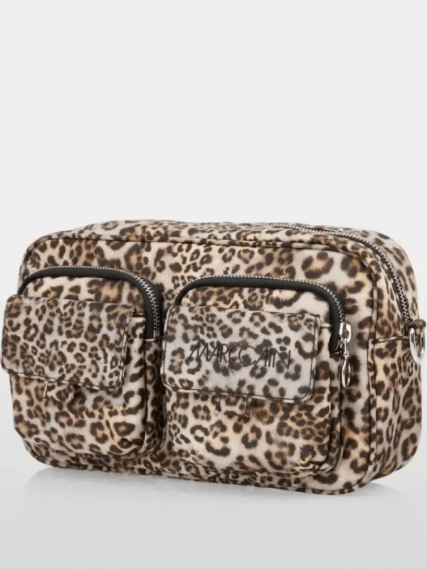 Marc Cain Sports Bags | Gifts Under £250^Women's Shoulder Bag With Leopard Print YS TI.02 Z04