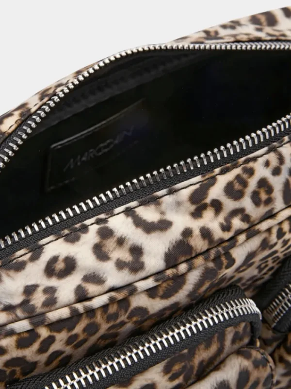 Marc Cain Sports Bags | Gifts Under £250^Women's Shoulder Bag With Leopard Print YS TI.02 Z04