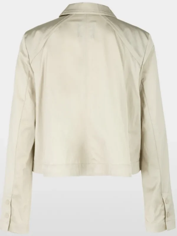 Marc Cain Sports Coats And Jackets | Luxury Gifts^Women's Soft Flowing A-Line Jacket In Stone YS 31.01
