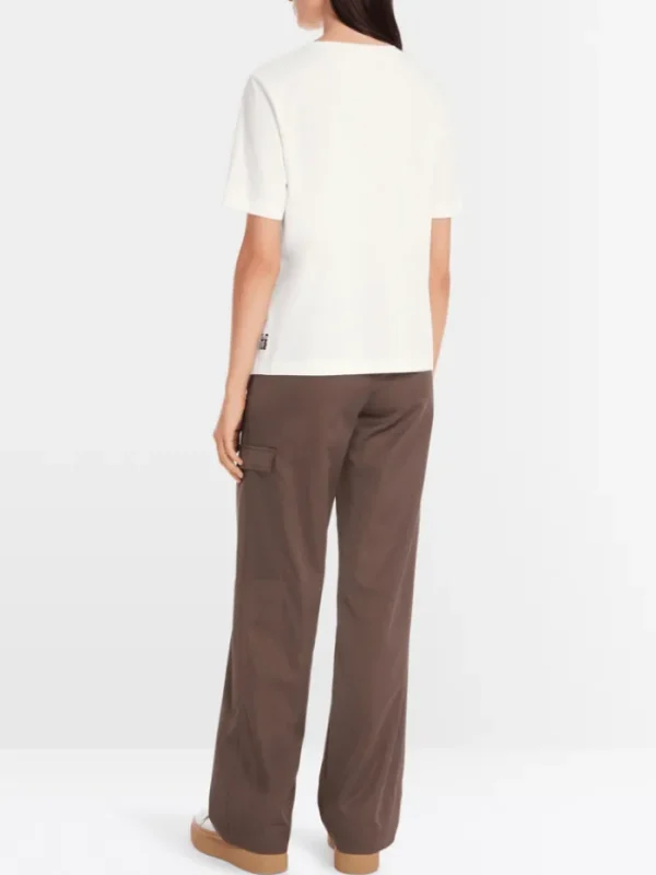 Marc Cain Sports Tops | T-Shirts^Women's T Shirt In Pure Cotton With Print YS 48.20 J2