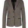 Marc Cain Sports Coats And Jackets | Gifts Under £50^Marc Cain SS Sports Checked Jersey Blazer PS 34.07 J31 628