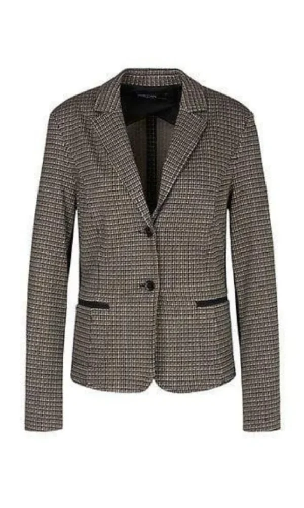 Marc Cain Sports Coats And Jackets | Gifts Under £50^Marc Cain SS Sports Checked Jersey Blazer PS 34.07 J31 628