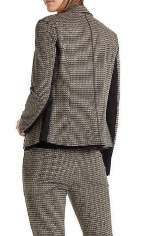 Marc Cain Sports Coats And Jackets | Gifts Under £50^Marc Cain SS Sports Checked Jersey Blazer PS 34.07 J31 628