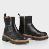 Marc Cain Footwear | Footwear^T Black Leather Chelsea Boots TB SB.09 L04 COL 900