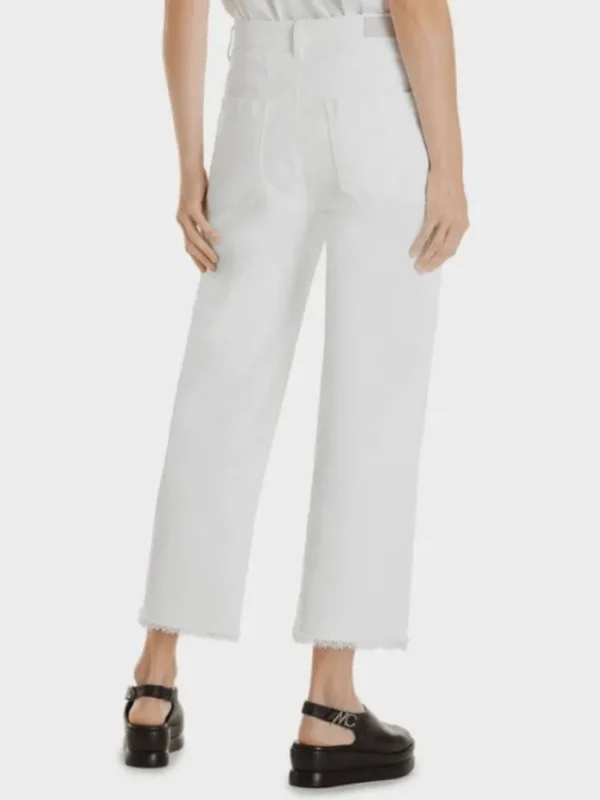 Marc Cain Collections Gifts Under £50^Marc Cain T Collections White Cropped Jeans SC 82.01 D06 COL 100
