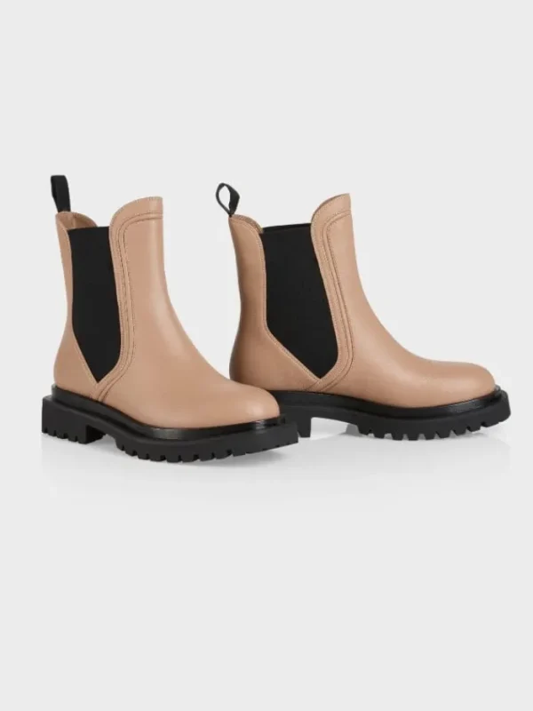 Marc Cain Footwear | Footwear^T Rethink Together Light Brown Chelsea Boot TB SB.02 L01 COL
