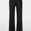 Marc Cain Pants Party Wear | Trousers^Marc Cain WASHINGTON Black Glitter Look Trousers XP 81.54 M50 Col 900